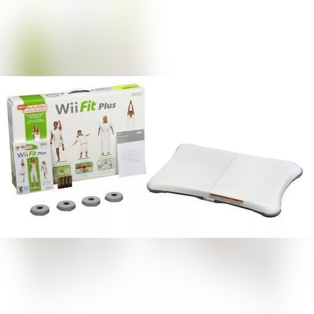 NEW! Nintendo Wii Fit Plus With Balance Board Game Sealed